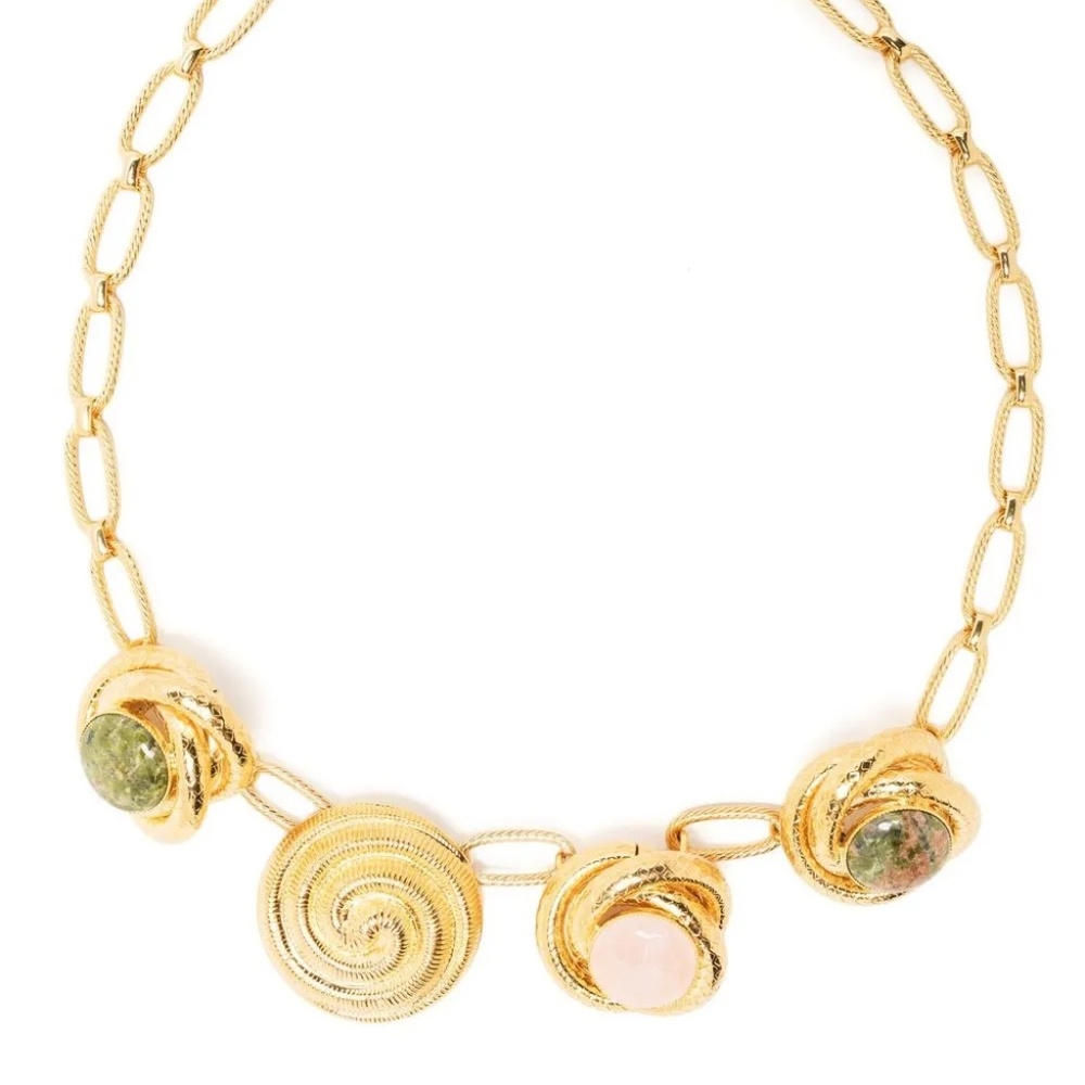 DESTREE Elizabeth Whirlpool charm necklace